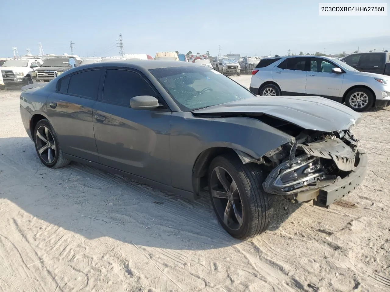 2017 Dodge Charger Se VIN: 2C3CDXBG4HH627560 Lot: 76402474