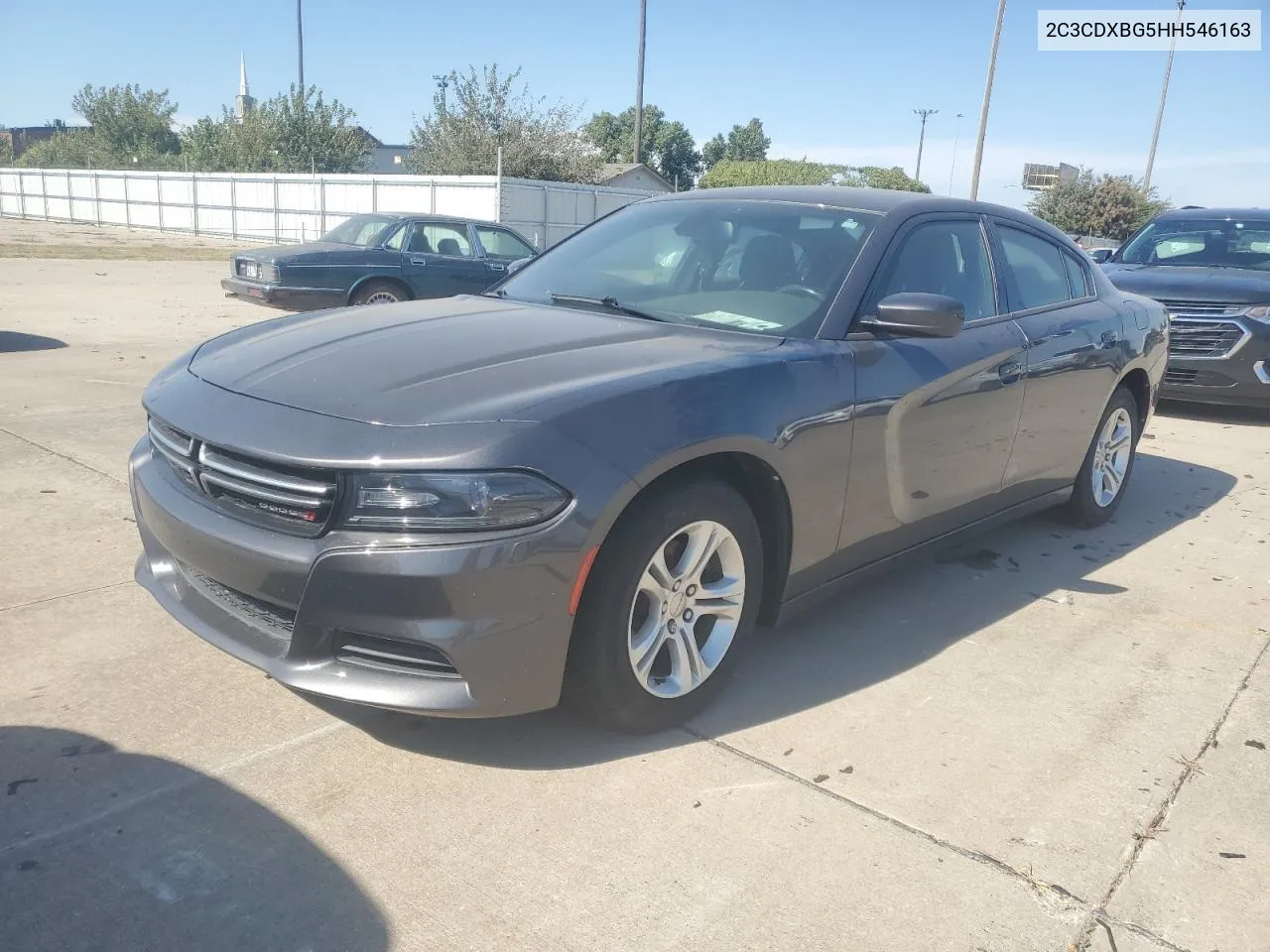 2017 Dodge Charger Se VIN: 2C3CDXBG5HH546163 Lot: 76554914