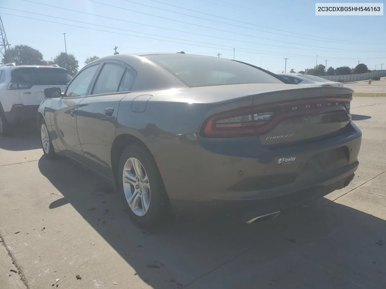 2017 Dodge Charger Se VIN: 2C3CDXBG5HH546163 Lot: 76554914