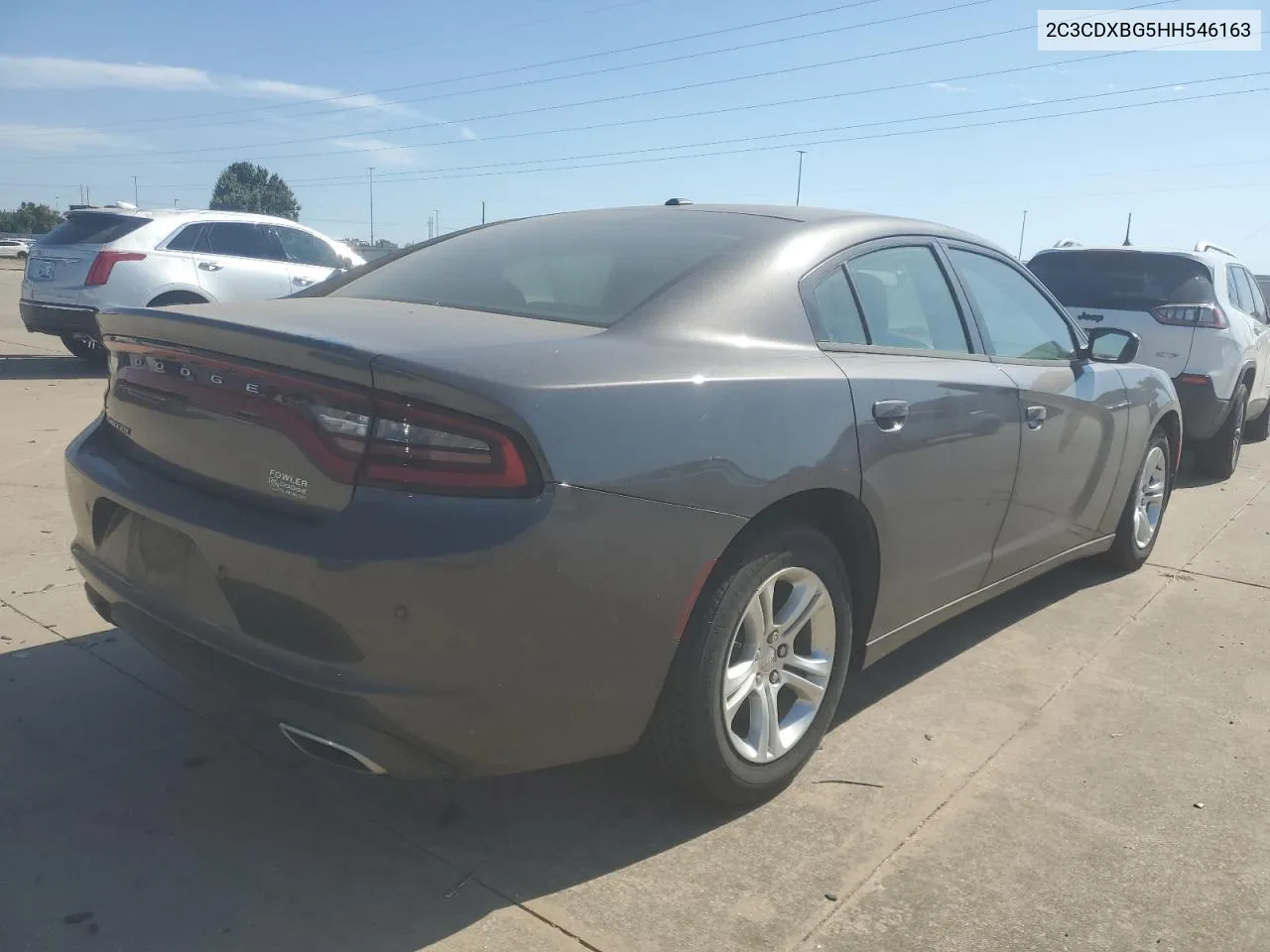 2017 Dodge Charger Se VIN: 2C3CDXBG5HH546163 Lot: 76554914