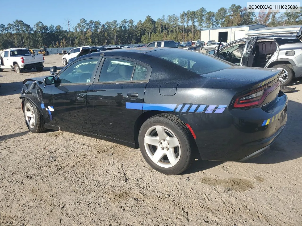 2017 Dodge Charger Police VIN: 2C3CDXAG1HH625086 Lot: 77084244