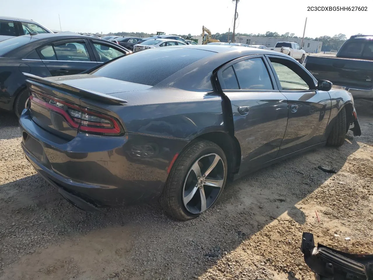 2017 Dodge Charger Se VIN: 2C3CDXBG5HH627602 Lot: 77619664