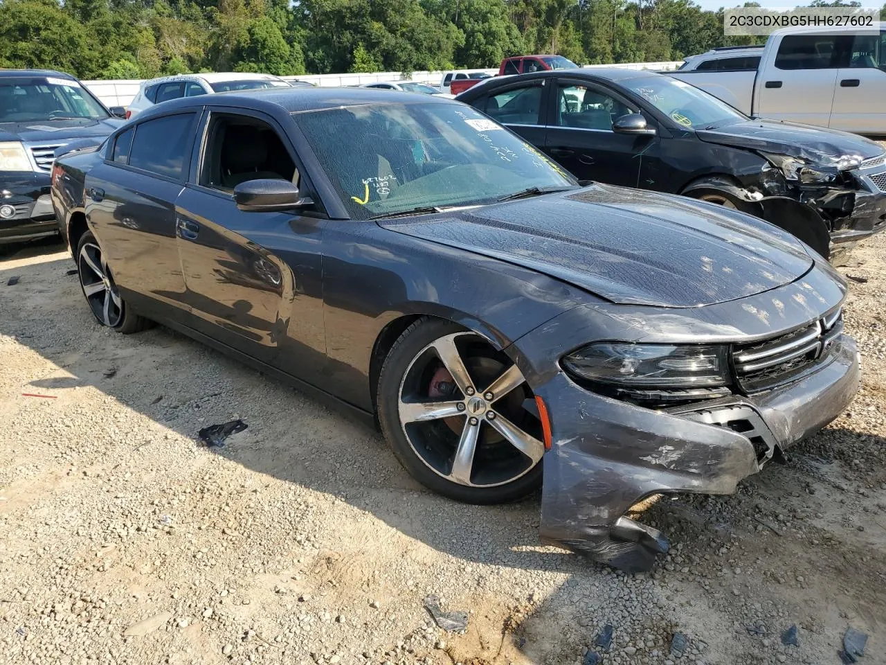 2017 Dodge Charger Se VIN: 2C3CDXBG5HH627602 Lot: 77619664