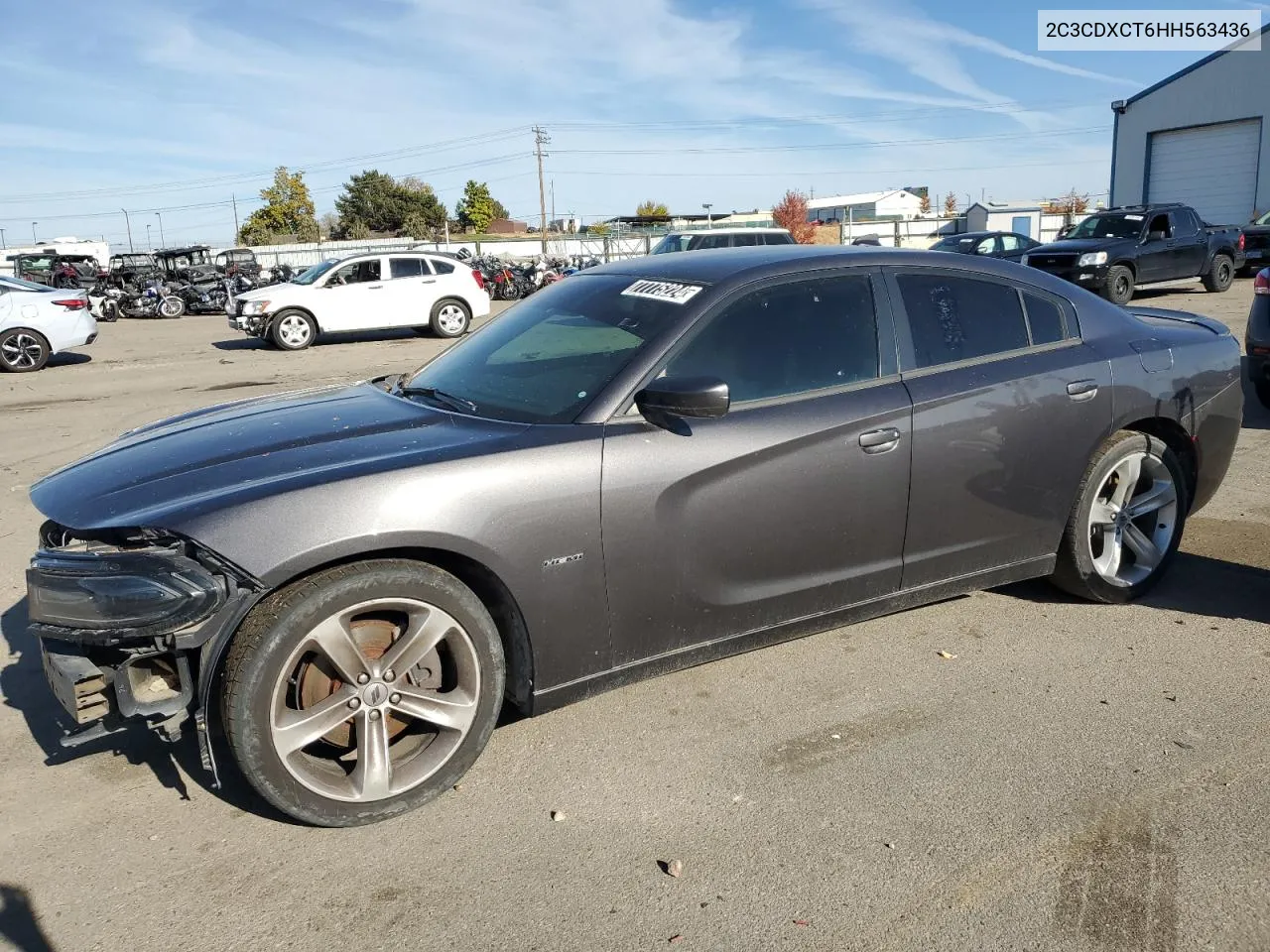 2017 Dodge Charger R/T VIN: 2C3CDXCT6HH563436 Lot: 77775224