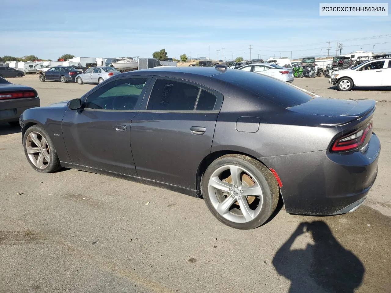 2017 Dodge Charger R/T VIN: 2C3CDXCT6HH563436 Lot: 77775224