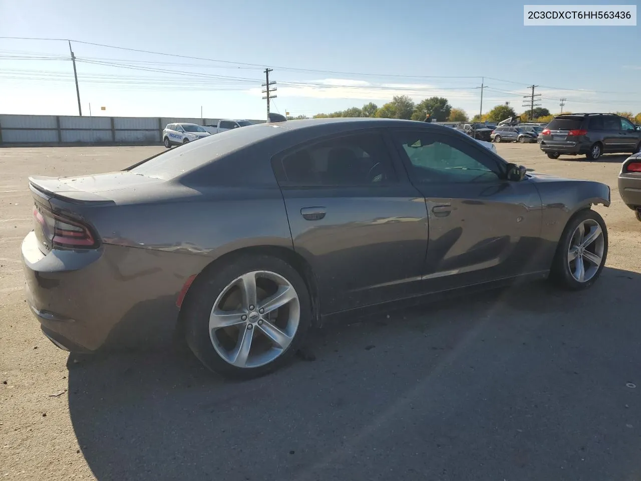 2017 Dodge Charger R/T VIN: 2C3CDXCT6HH563436 Lot: 77775224