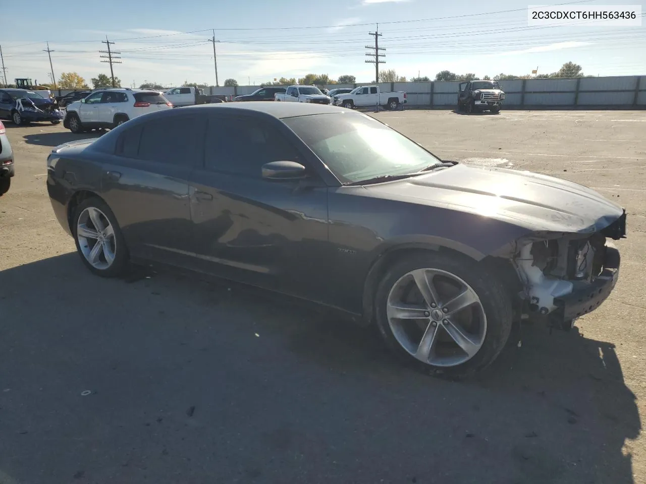 2017 Dodge Charger R/T VIN: 2C3CDXCT6HH563436 Lot: 77775224