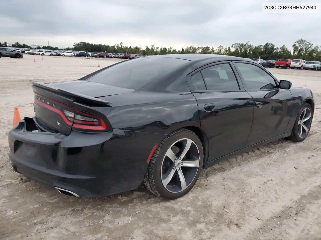 2017 Dodge Charger Se VIN: 2C3CDXBG3HH627940 Lot: 79340924