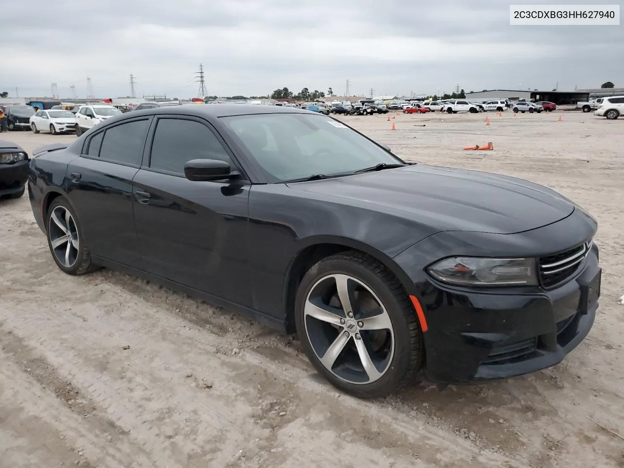 2017 Dodge Charger Se VIN: 2C3CDXBG3HH627940 Lot: 79340924