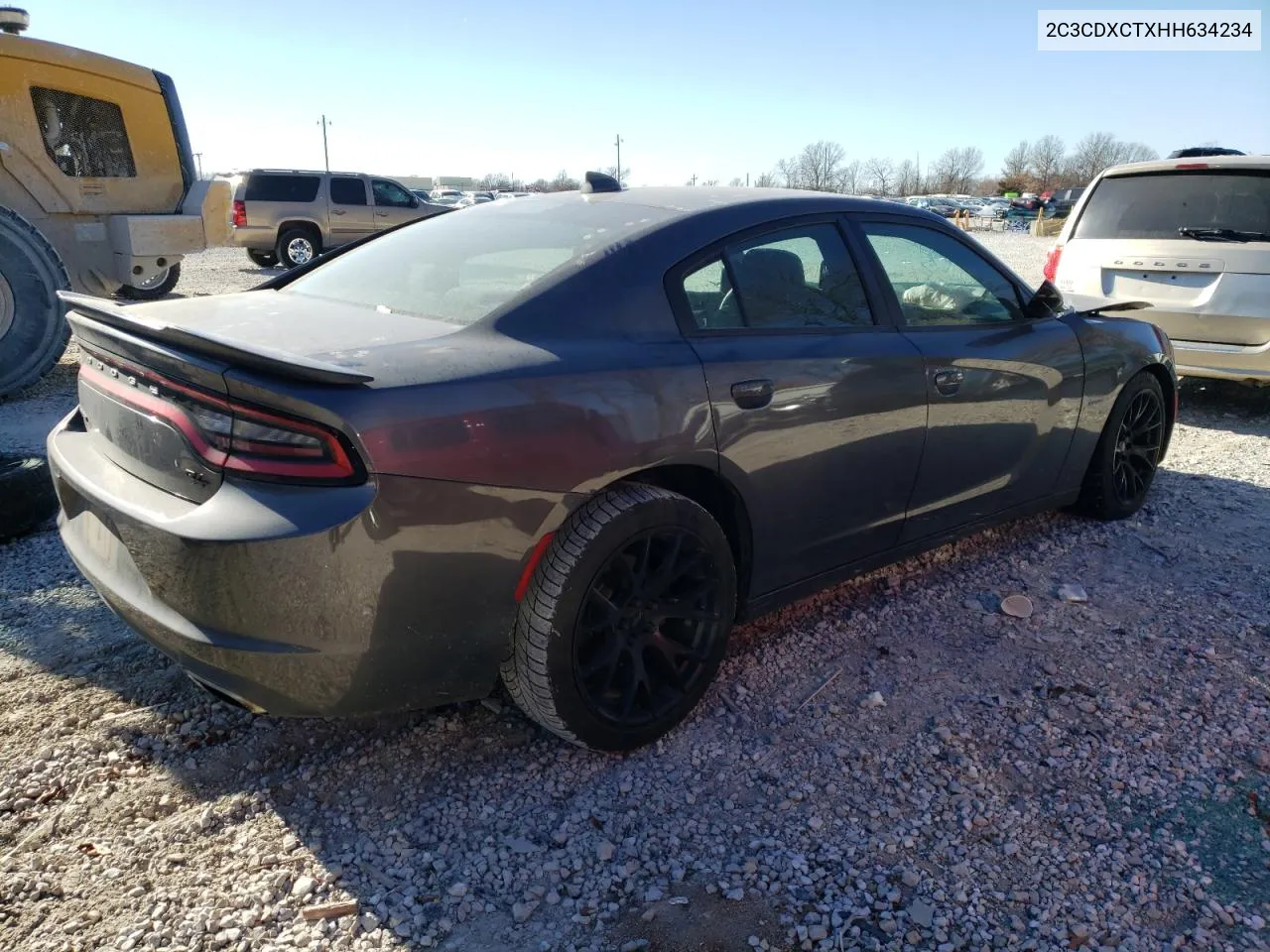 2017 Dodge Charger R/T VIN: 2C3CDXCTXHH634234 Lot: 79341643