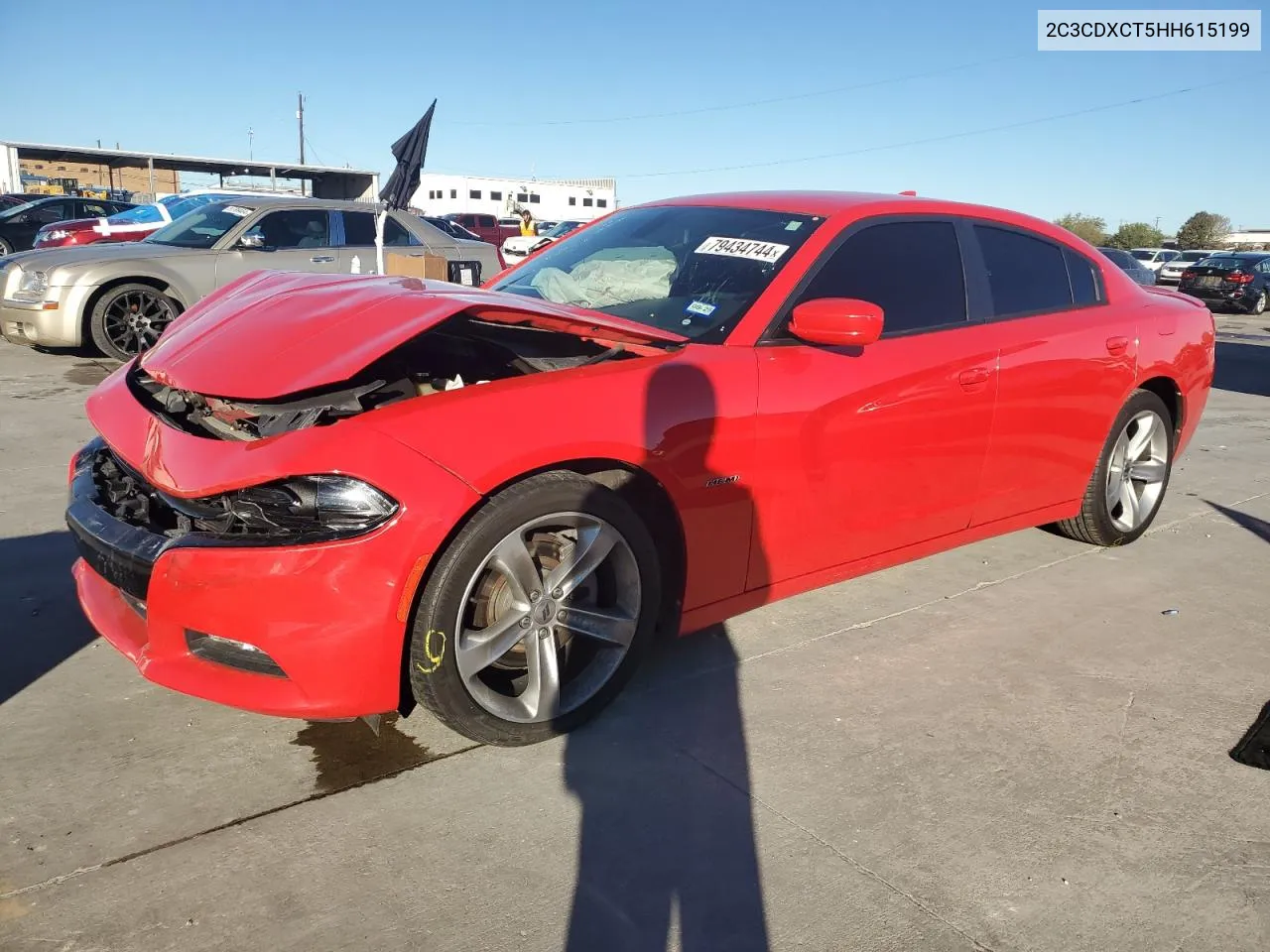 2017 Dodge Charger R/T VIN: 2C3CDXCT5HH615199 Lot: 79434744