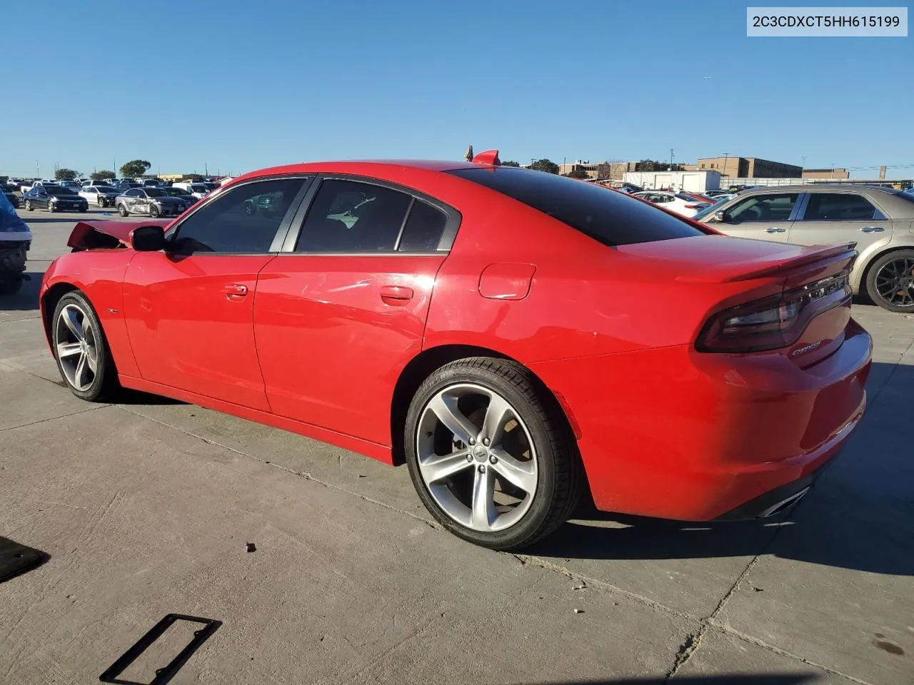 2017 Dodge Charger R/T VIN: 2C3CDXCT5HH615199 Lot: 79434744