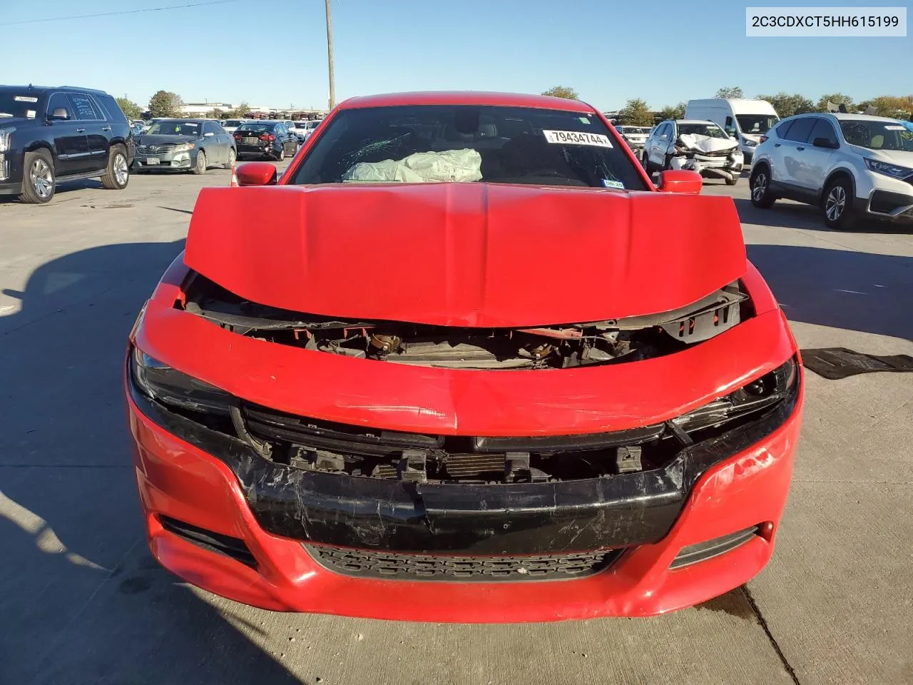 2017 Dodge Charger R/T VIN: 2C3CDXCT5HH615199 Lot: 79434744