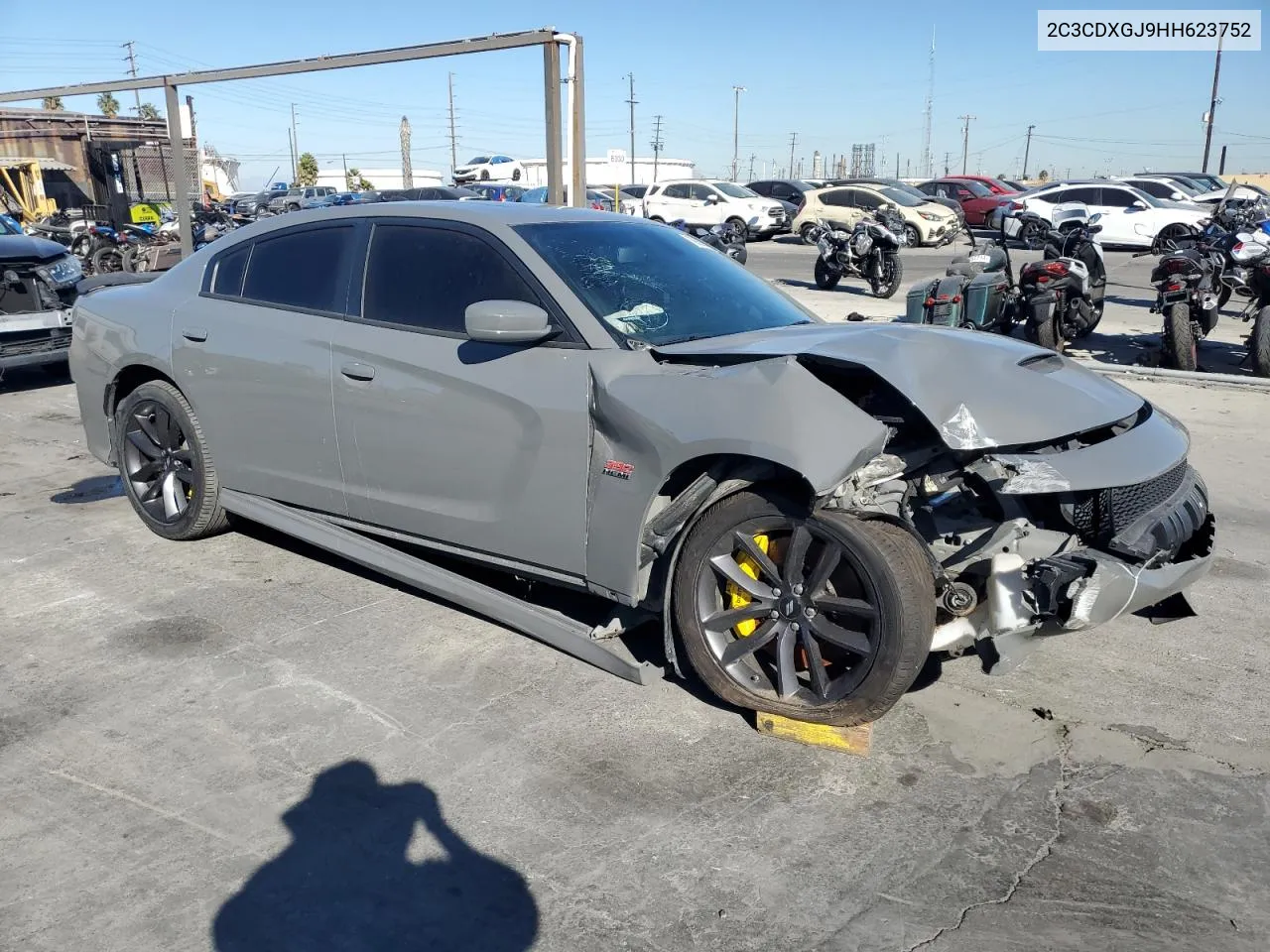 2017 Dodge Charger R/T 392 VIN: 2C3CDXGJ9HH623752 Lot: 79926684