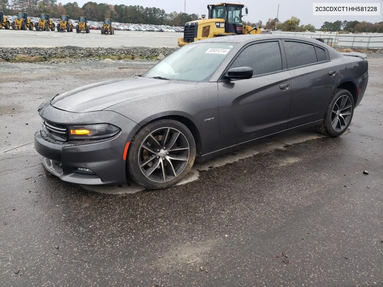 2017 Dodge Charger R/T VIN: 2C3CDXCT1HH581228 Lot: 80651274