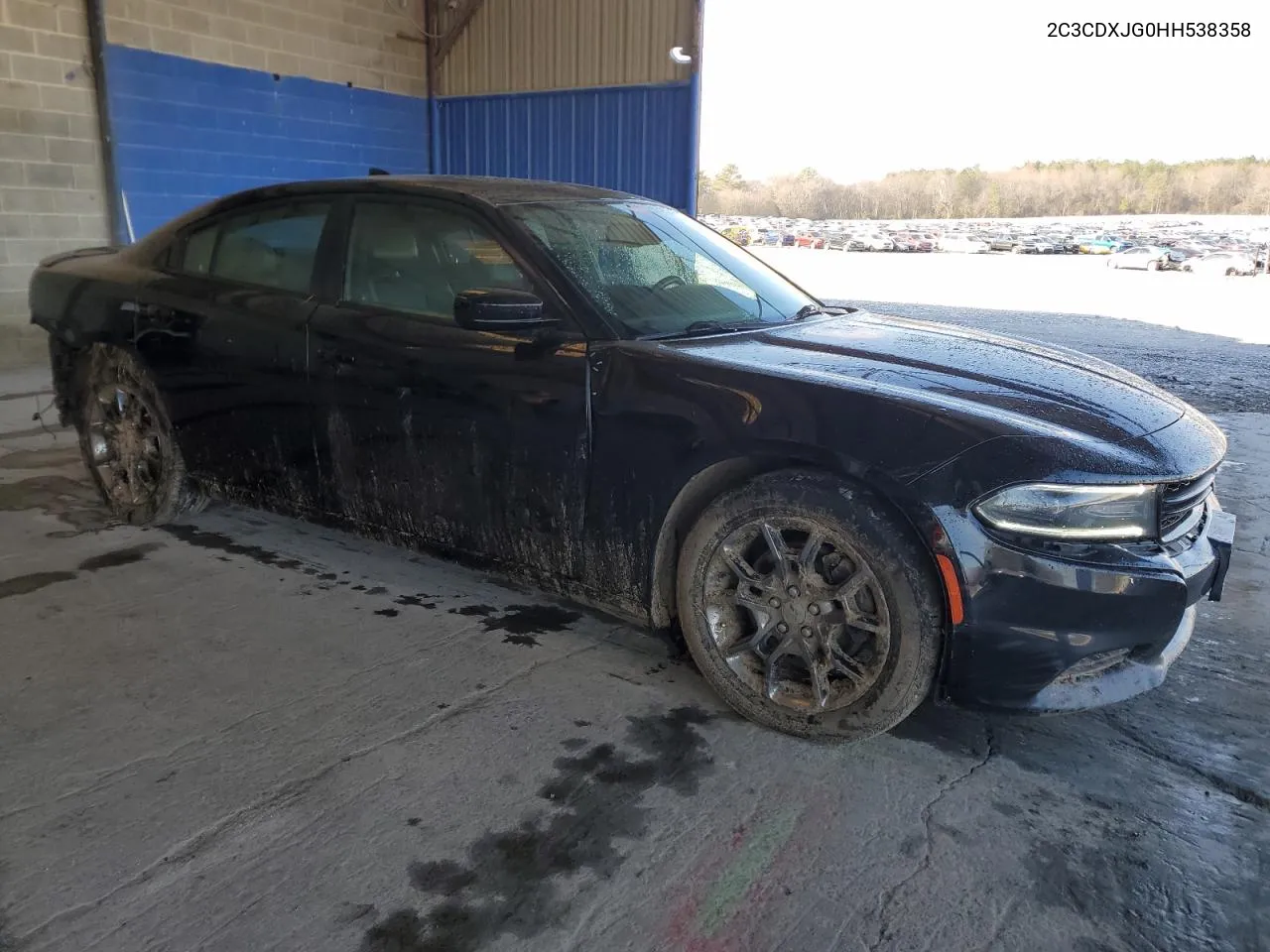 2017 Dodge Charger Sxt VIN: 2C3CDXJG0HH538358 Lot: 82896503