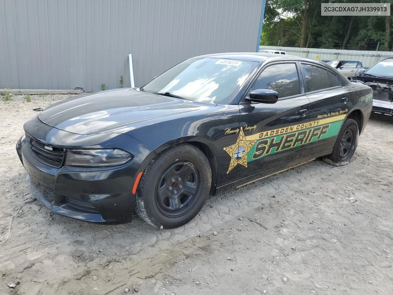 2018 Dodge Charger Police VIN: 2C3CDXAG7JH339913 Lot: 44919224