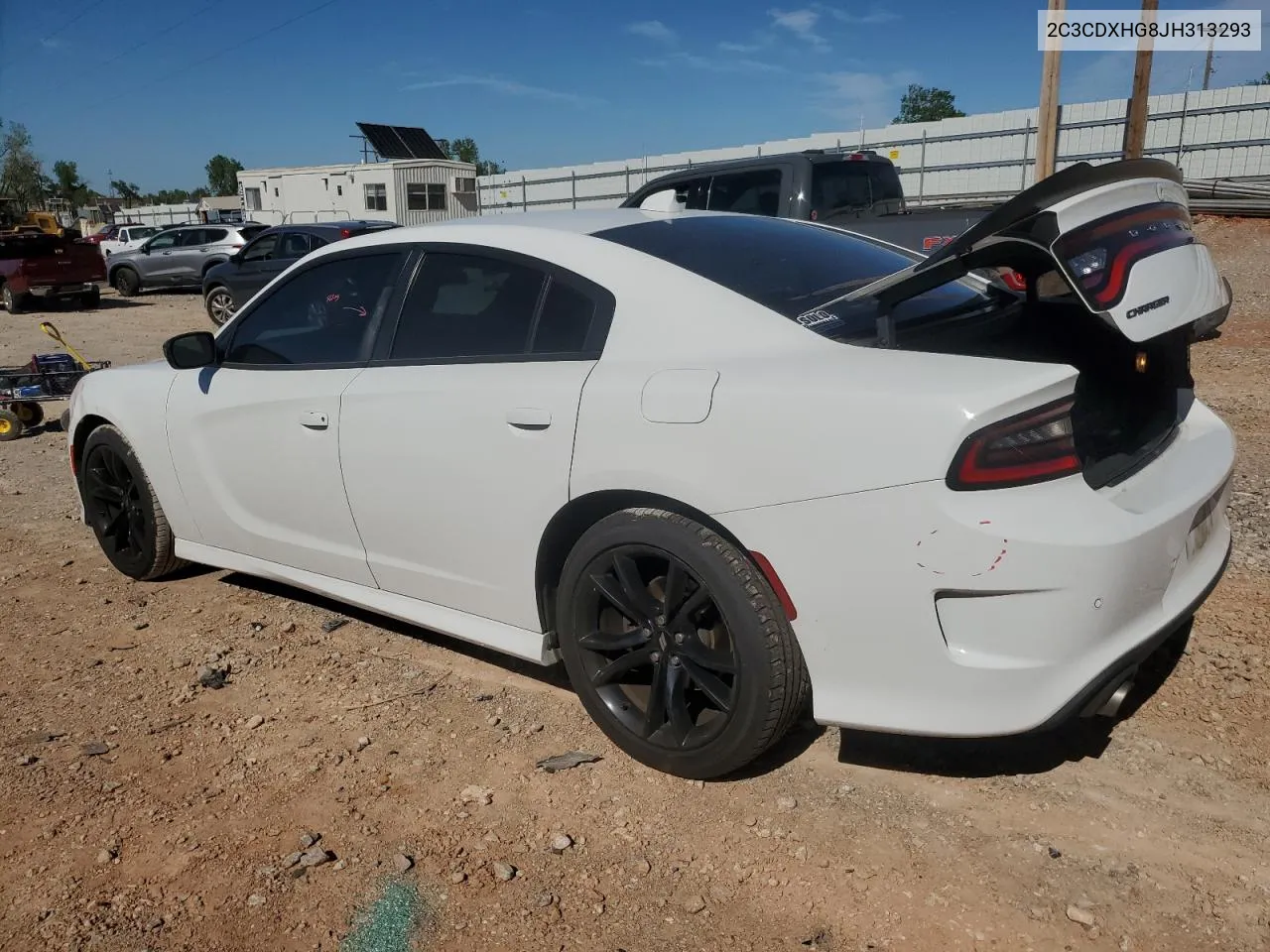 2C3CDXHG8JH313293 2018 Dodge Charger Sxt Plus