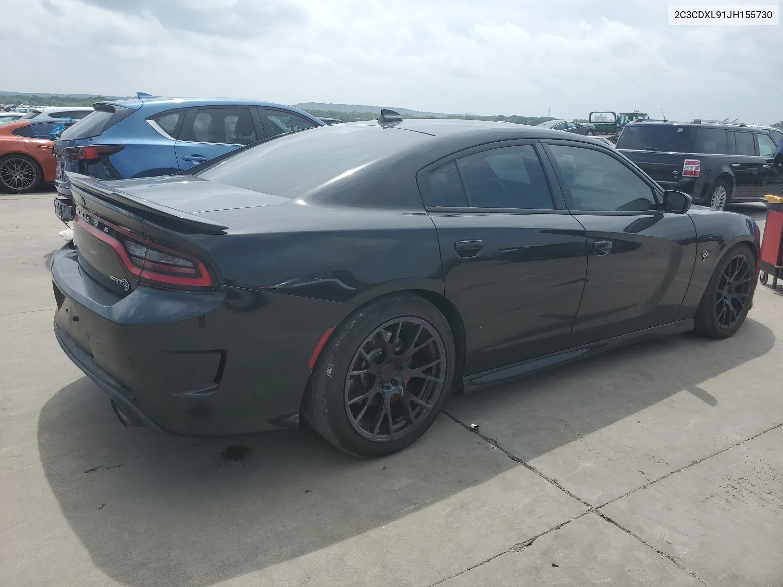 2C3CDXL91JH155730 2018 Dodge Charger Srt Hellcat