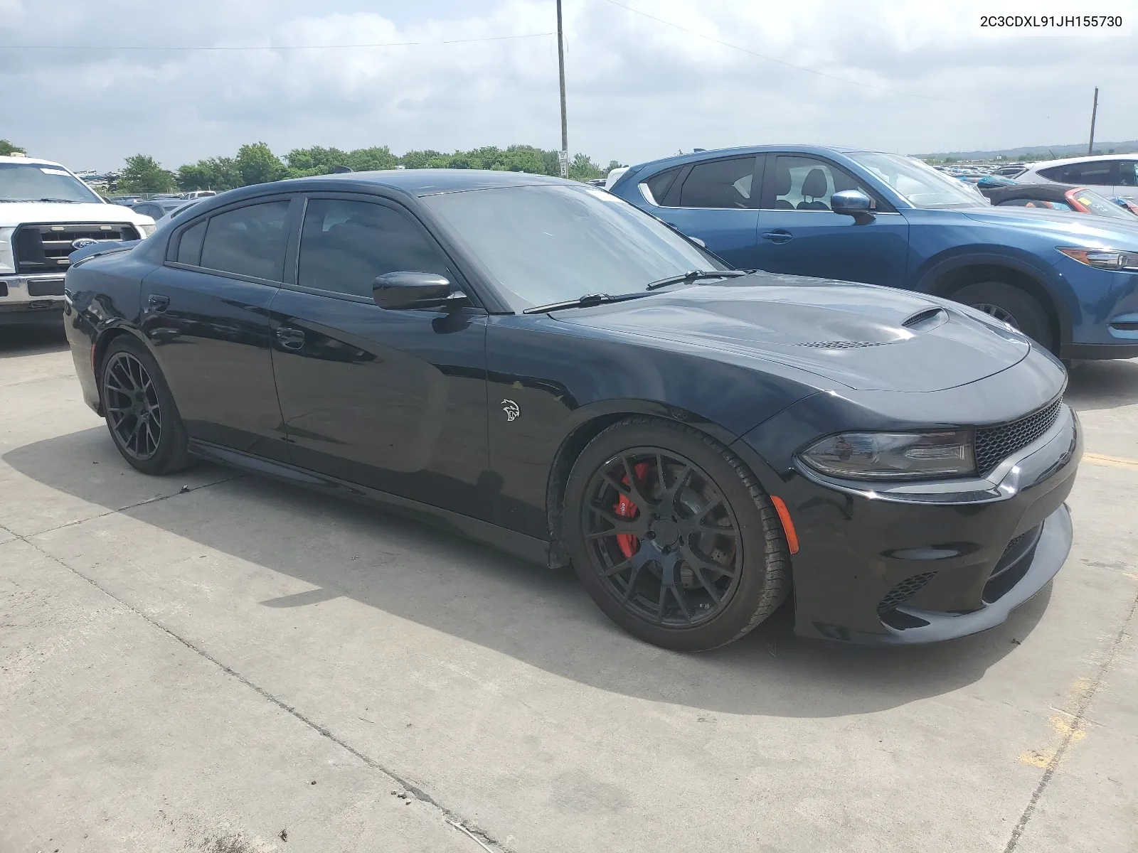 2018 Dodge Charger Srt Hellcat VIN: 2C3CDXL91JH155730 Lot: 52001774