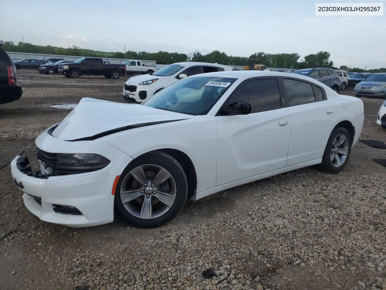 2C3CDXHG3JH295267 2018 Dodge Charger Sxt Plus