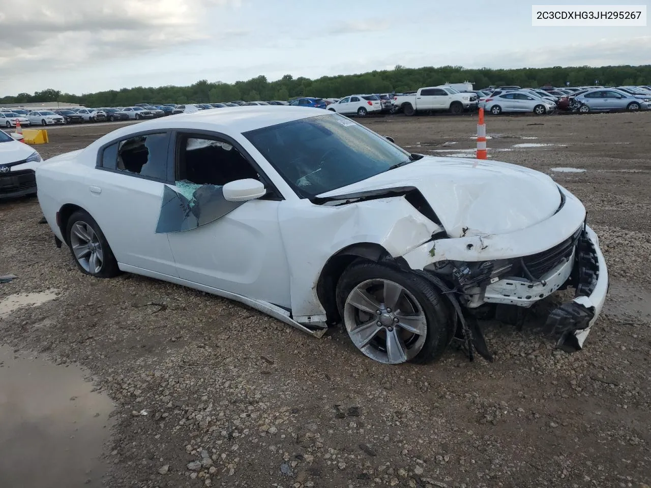 2C3CDXHG3JH295267 2018 Dodge Charger Sxt Plus