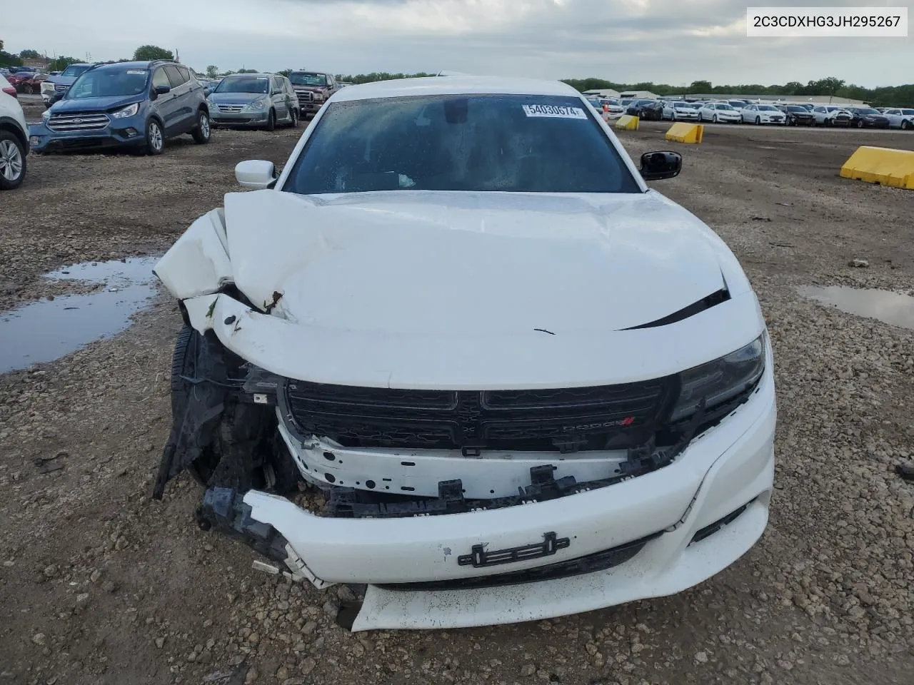 2C3CDXHG3JH295267 2018 Dodge Charger Sxt Plus