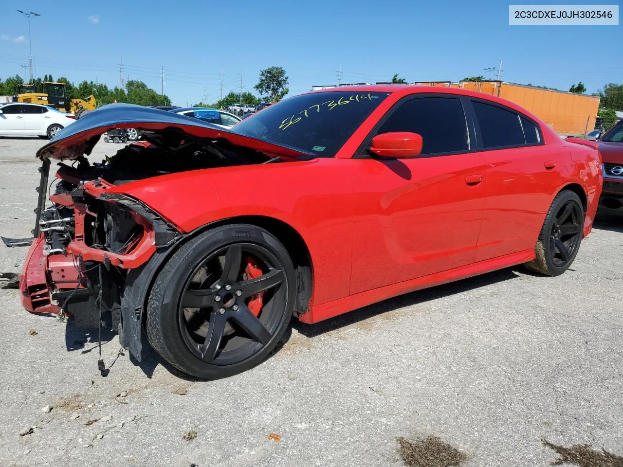 2018 Dodge Charger Srt 392 VIN: 2C3CDXEJ0JH302546 Lot: 56773644