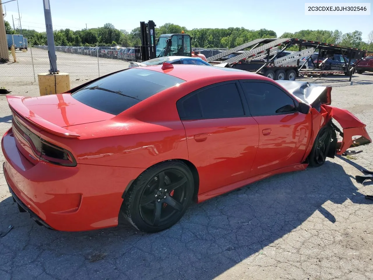 2018 Dodge Charger Srt 392 VIN: 2C3CDXEJ0JH302546 Lot: 56773644