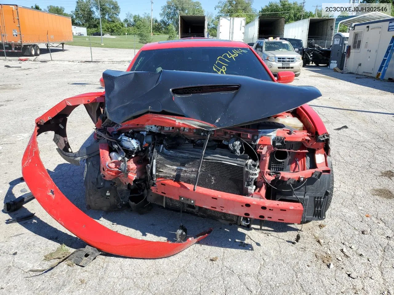 2018 Dodge Charger Srt 392 VIN: 2C3CDXEJ0JH302546 Lot: 56773644