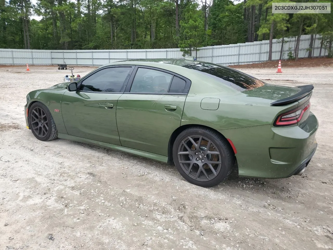 2C3CDXGJ2JH307051 2018 Dodge Charger R/T 392