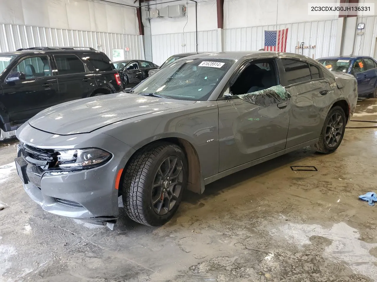 2018 Dodge Charger Gt VIN: 2C3CDXJG0JH136331 Lot: 61628914