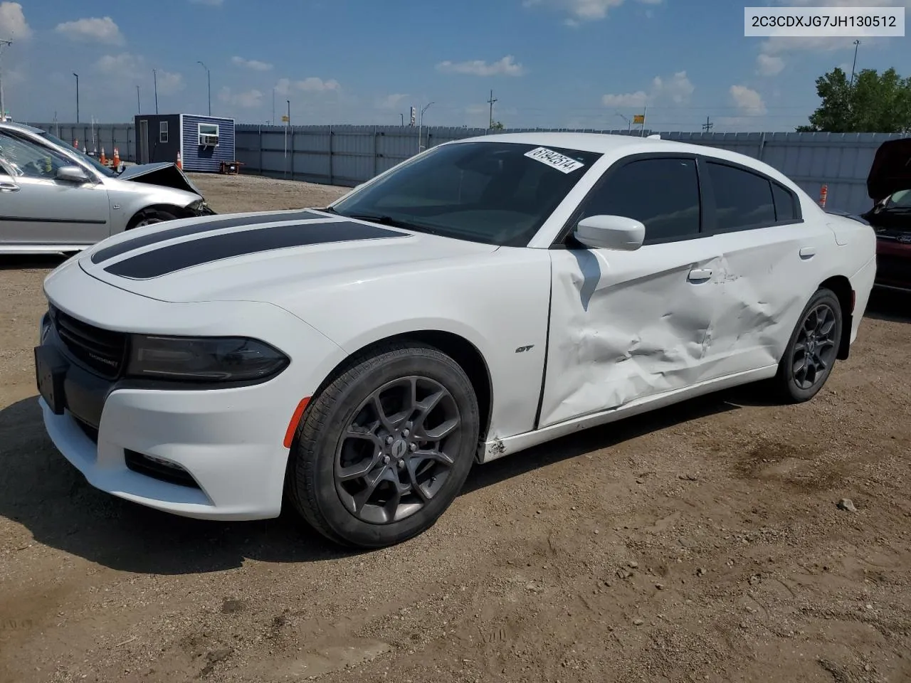 2018 Dodge Charger Gt VIN: 2C3CDXJG7JH130512 Lot: 61942514