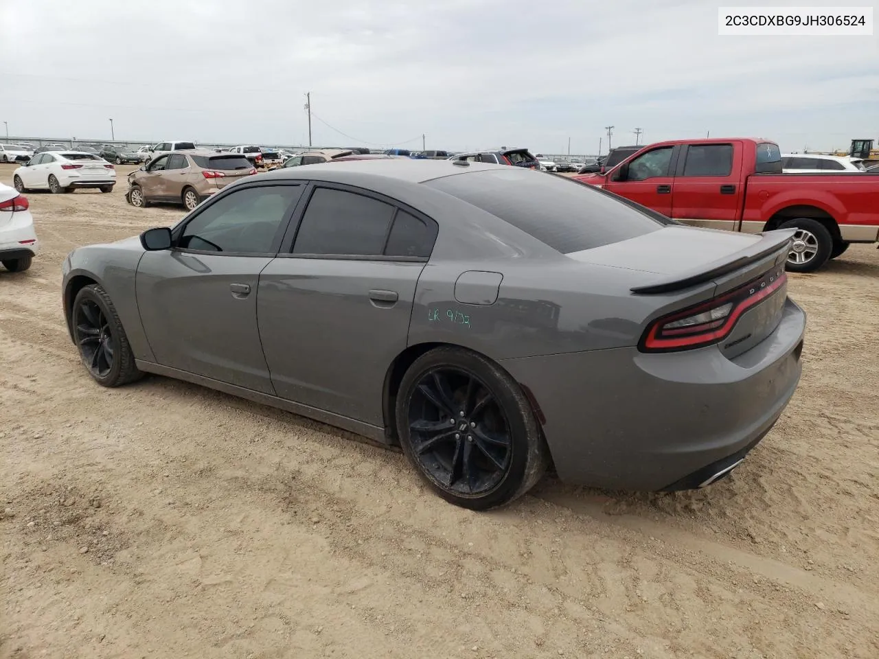 2018 Dodge Charger Sxt VIN: 2C3CDXBG9JH306524 Lot: 62096394