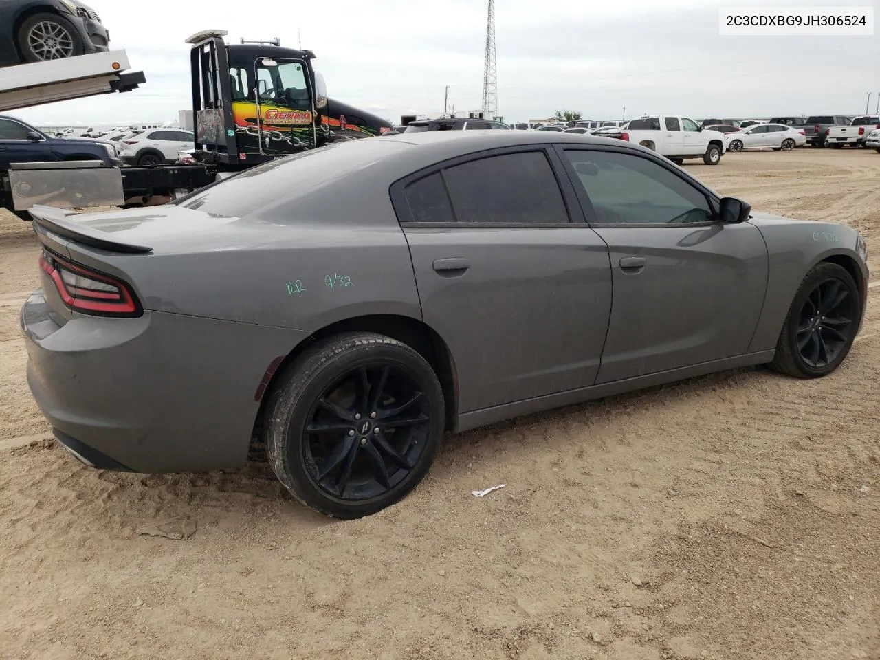 2C3CDXBG9JH306524 2018 Dodge Charger Sxt