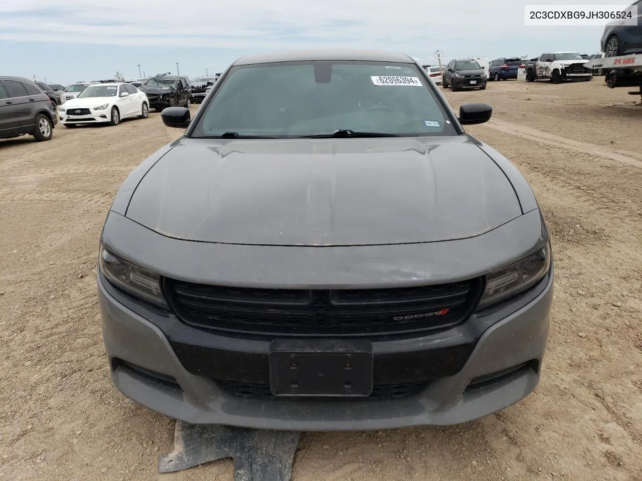 2C3CDXBG9JH306524 2018 Dodge Charger Sxt