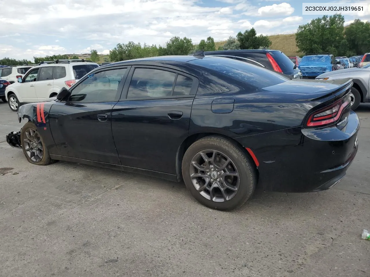 2018 Dodge Charger Gt VIN: 2C3CDXJG2JH319651 Lot: 62556574