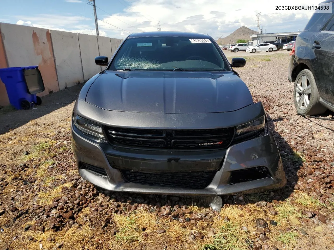 2018 Dodge Charger Sxt VIN: 2C3CDXBGXJH134598 Lot: 62926524