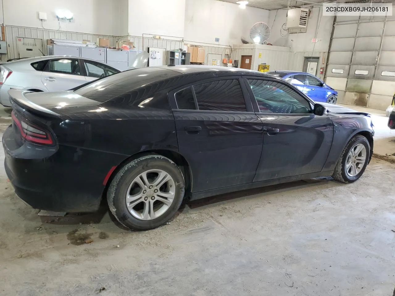 2018 Dodge Charger Sxt VIN: 2C3CDXBG9JH206181 Lot: 63483454