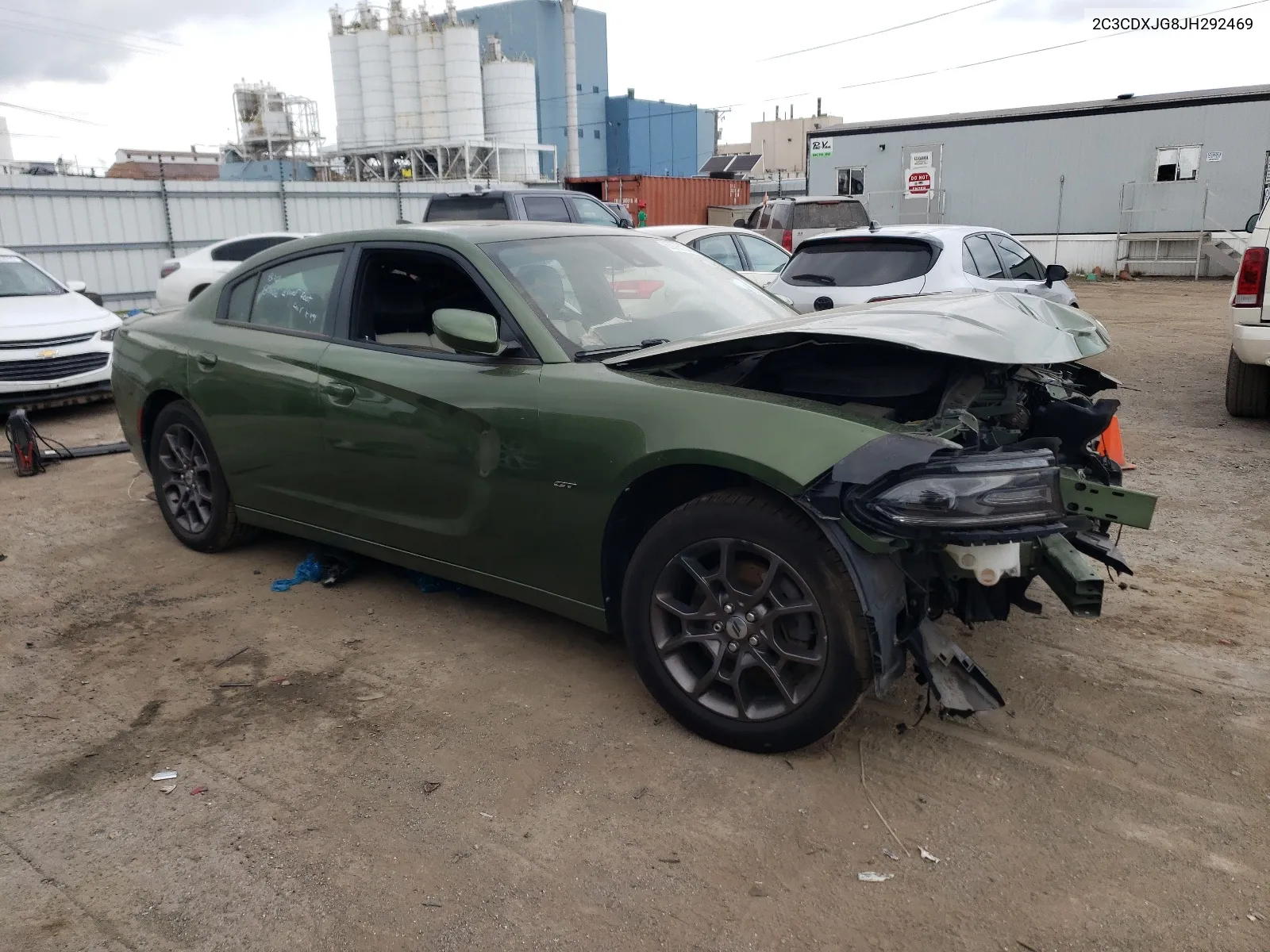 2C3CDXJG8JH292469 2018 Dodge Charger Gt