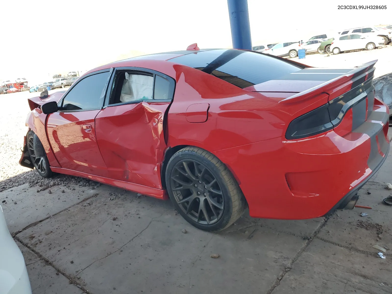 2C3CDXL99JH328605 2018 Dodge Charger Srt Hellcat