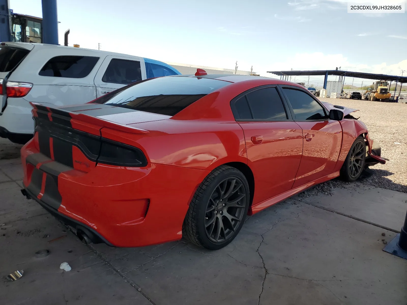 2C3CDXL99JH328605 2018 Dodge Charger Srt Hellcat