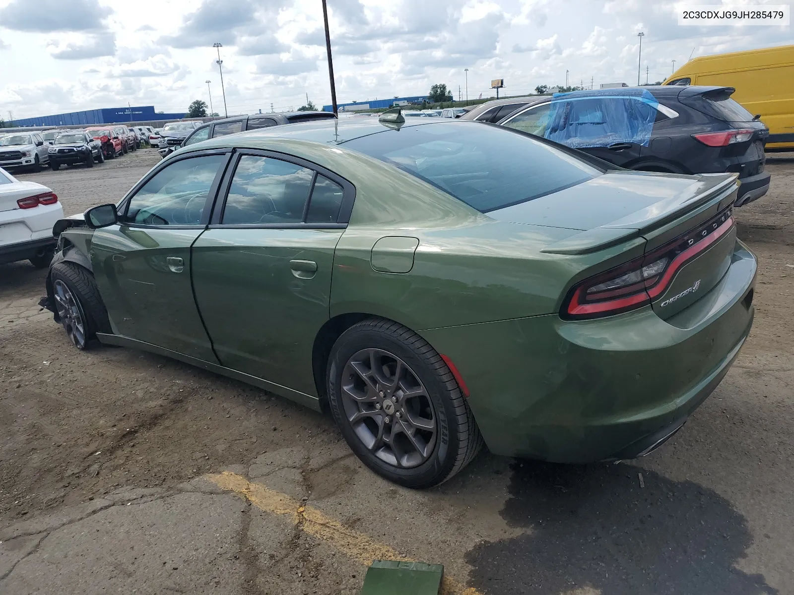 2018 Dodge Charger Gt VIN: 2C3CDXJG9JH285479 Lot: 64215594