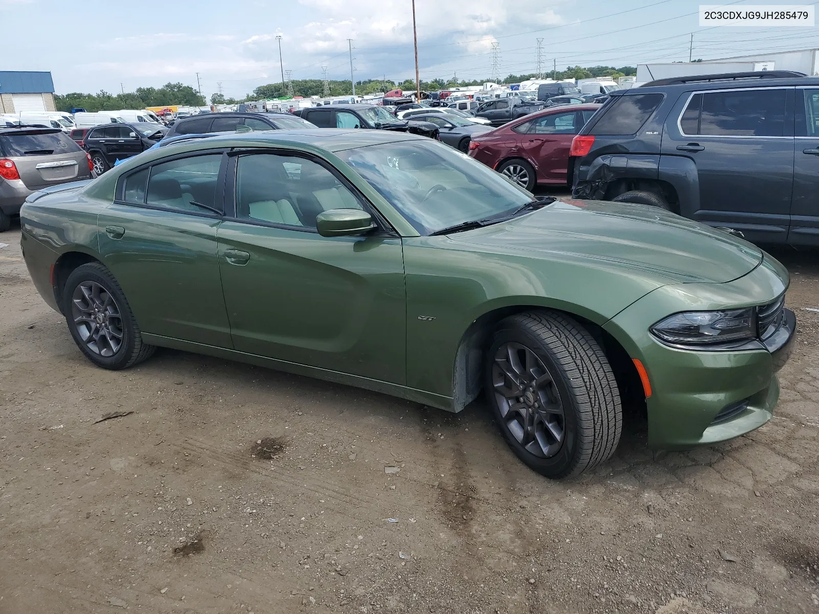 2018 Dodge Charger Gt VIN: 2C3CDXJG9JH285479 Lot: 64215594