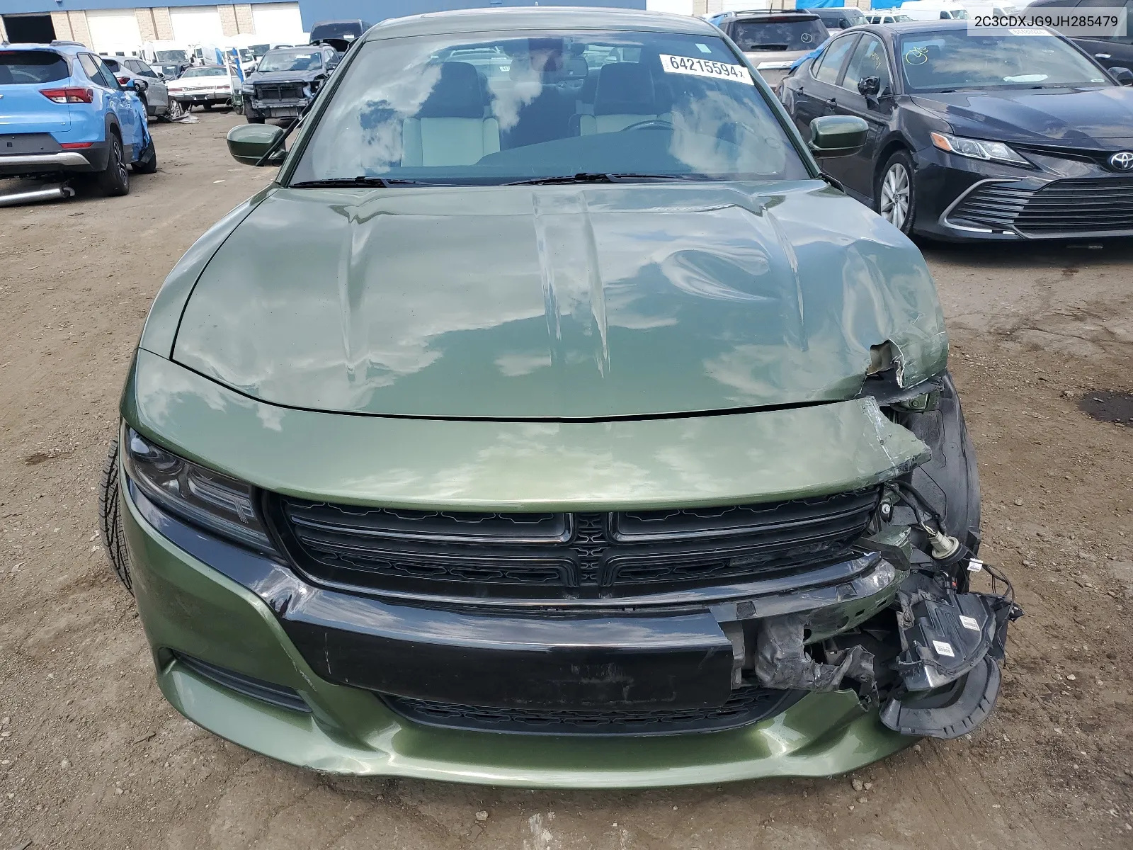 2018 Dodge Charger Gt VIN: 2C3CDXJG9JH285479 Lot: 64215594