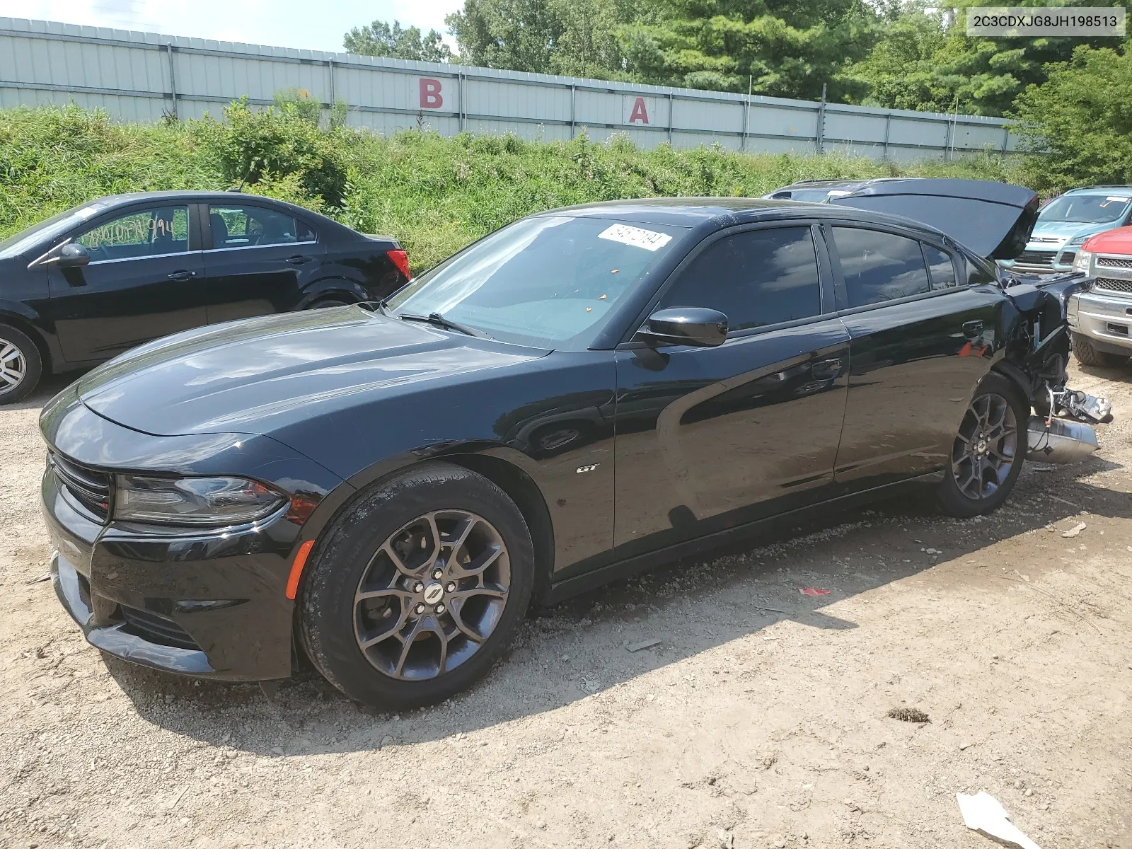 2C3CDXJG8JH198513 2018 Dodge Charger Gt