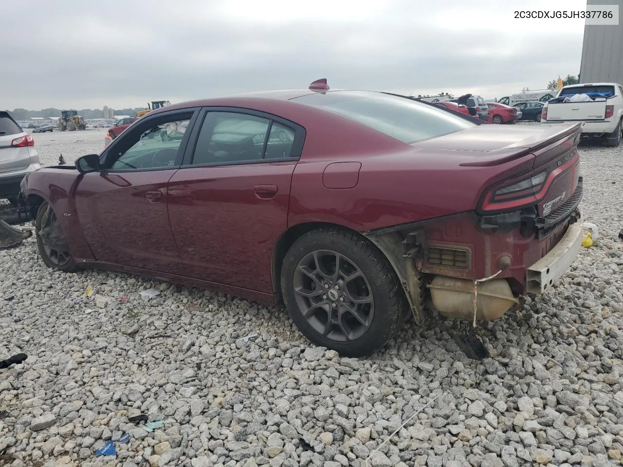 2018 Dodge Charger Gt VIN: 2C3CDXJG5JH337786 Lot: 64824884