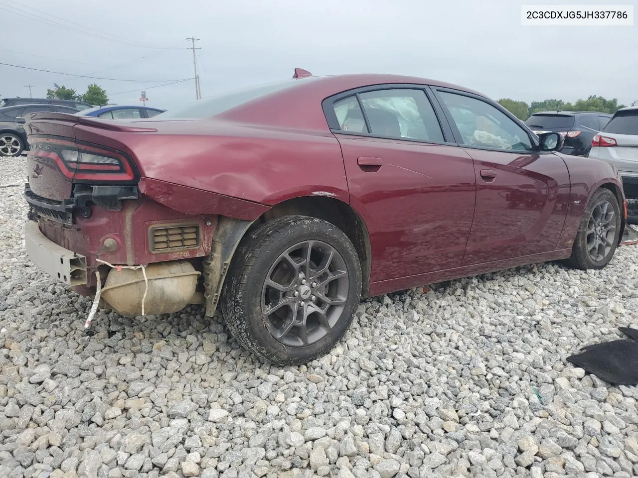 2018 Dodge Charger Gt VIN: 2C3CDXJG5JH337786 Lot: 64824884