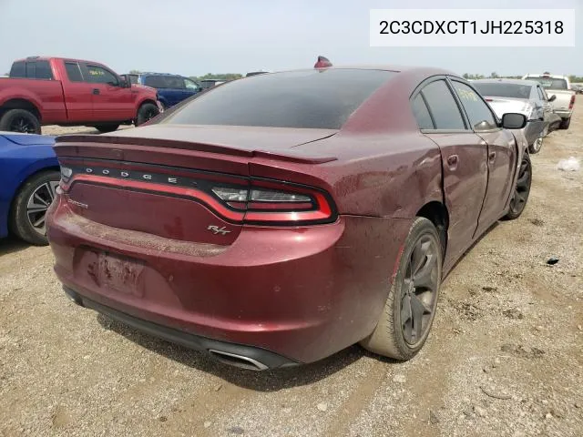 2018 Dodge Charger R/T VIN: 2C3CDXCT1JH225318 Lot: 65128654