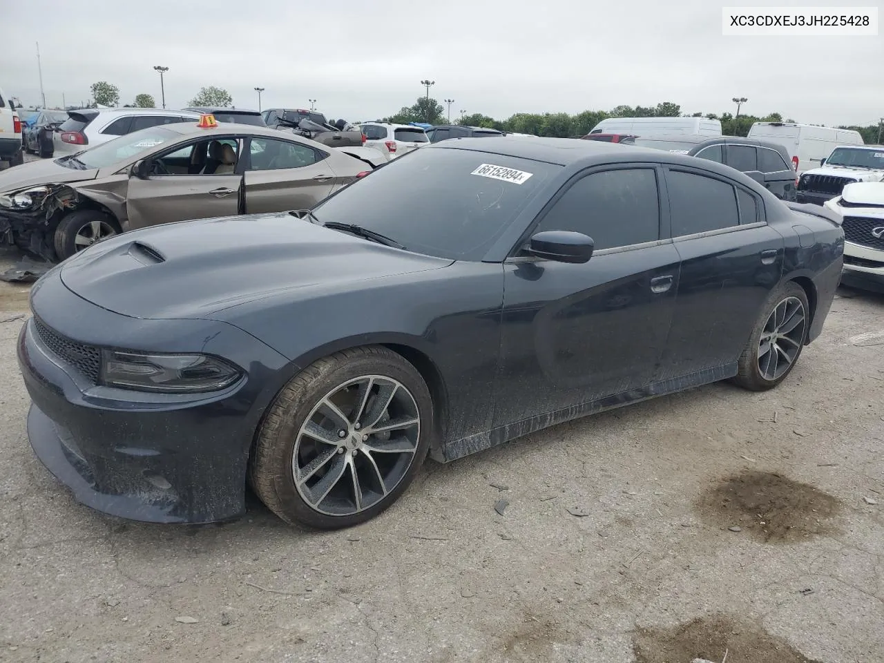 2018 Dodge Charger VIN: XC3CDXEJ3JH225428 Lot: 66152894